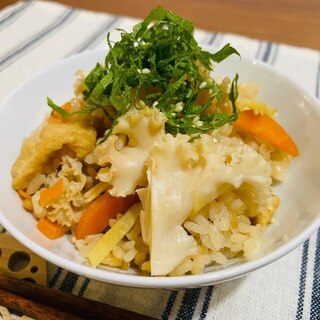 【シニア向け】ホホホタケの和風炊き込みご飯